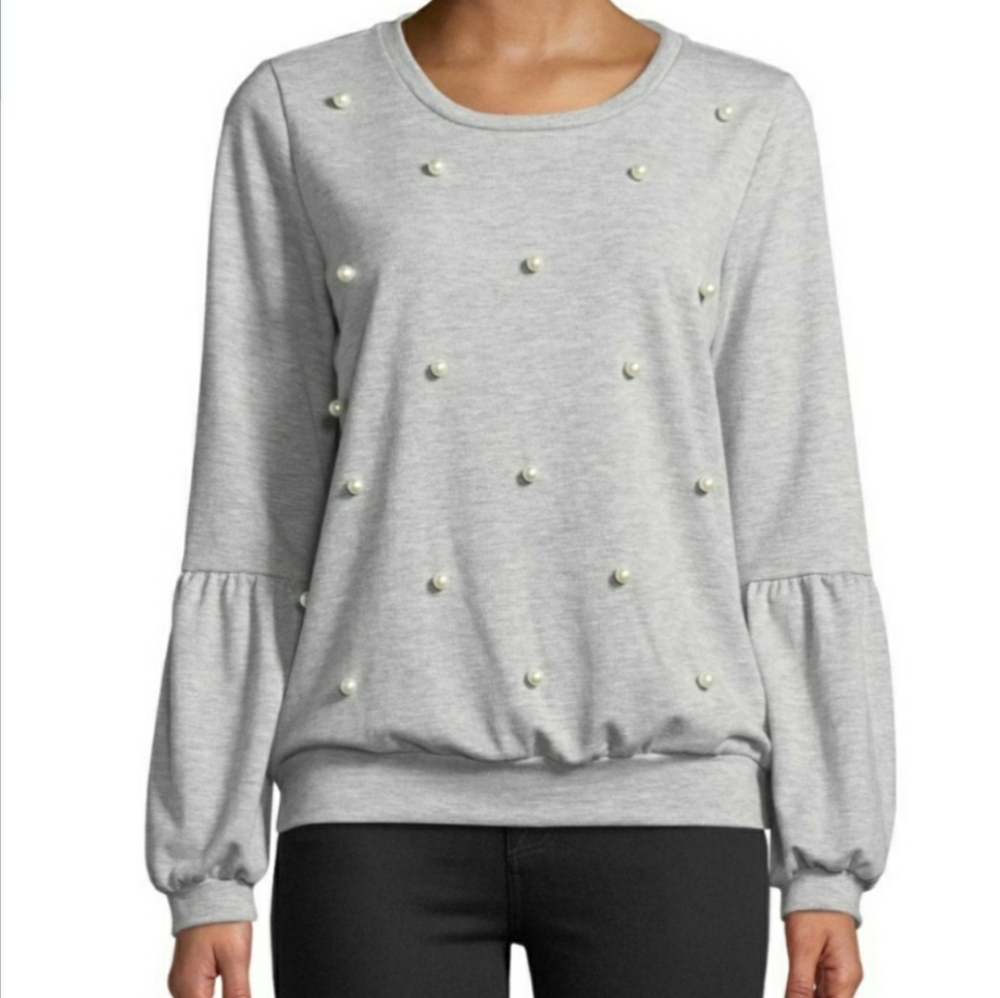 Kut from The Kloth pullover with pearls